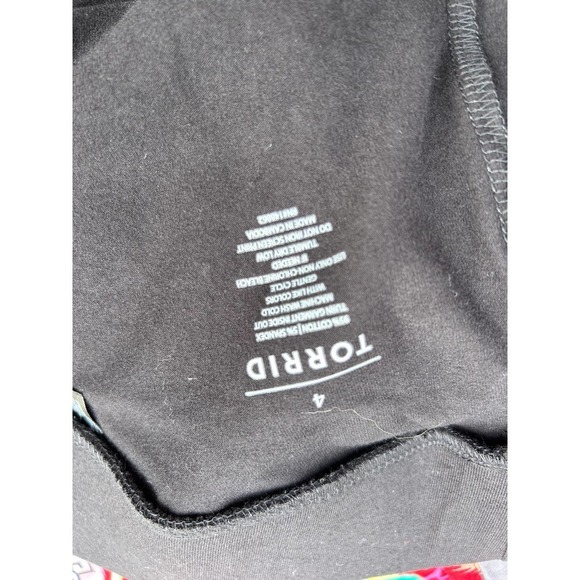 Torrid Full Length Signature Waist Knee Star Print‎ Legging 4X - Picture 7 of 7